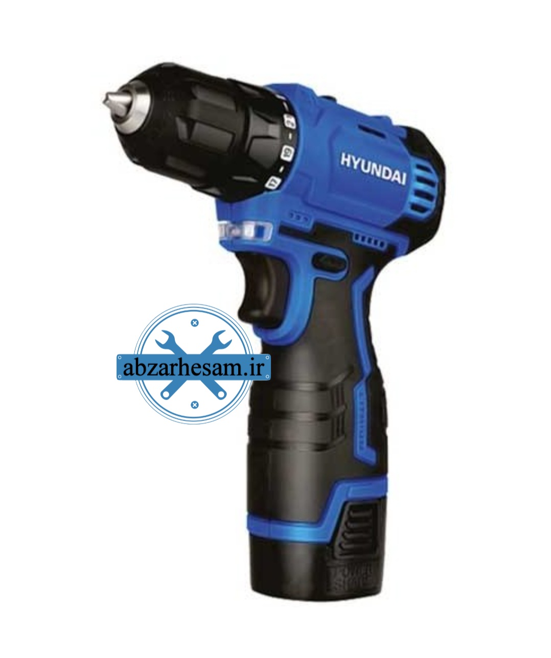 دریل شارژی هیوندای مدل HP216 دو سرعته اتوماتیک ۱۶.۸ ولت