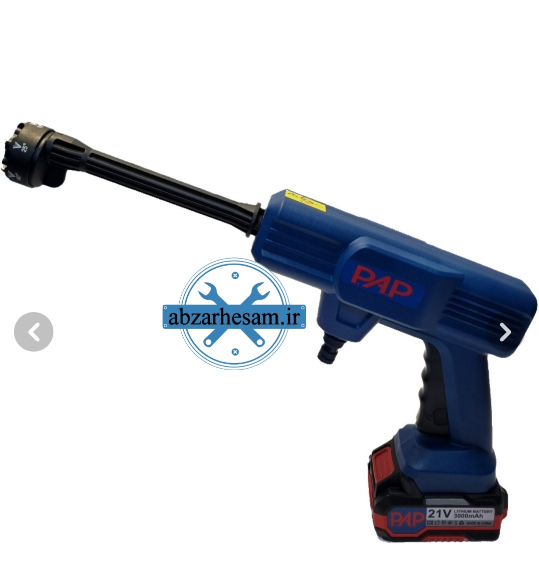 کارواش شارژی براشلس پی ای پی مدل BC-2155 با فشار 15 بار و باتری 21 ولت