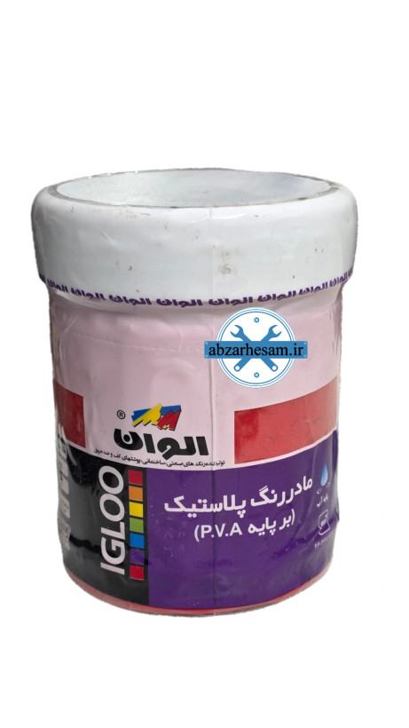 مادر رنگ پلاستیک الوان قرمز 330 گرمی